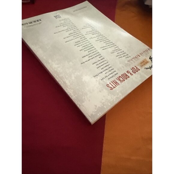 Pop & Rock Hits Value Songbooks Series Piano Vocal Chords Sheet music. Vtg New! - Picture 5 of 7